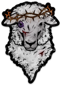 Lamb of God Sticker.