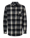 Black Flannel with Throne Patch