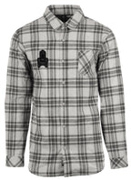 Grey Flannel with Throne Patch