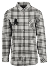 Load image into Gallery viewer, Grey Flannel with Throne Patch