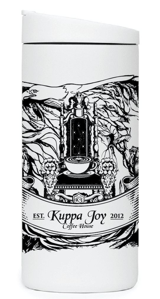 White Throne Tumbler - 12oz.