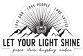 Let Your Light Shine Sticker.