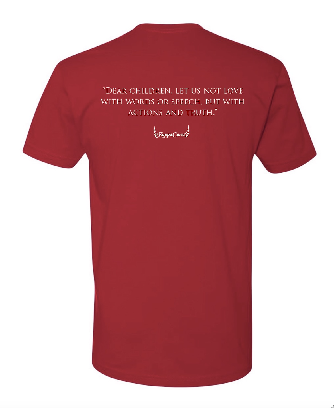 Kuppa Cares tshirt