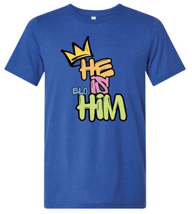 He is Elo-Him T-shirt (BLUE)