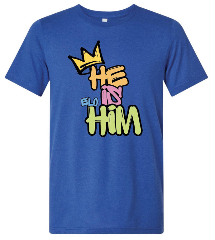 He is Elo-Him T-shirt (BLUE)
