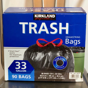 Black Trash Bags - Case