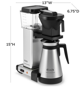 Moccamaster Thermal Coffeemaker KBGT Brushed Silver