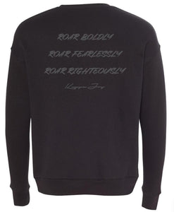 Roaring Lion Crewneck- Black